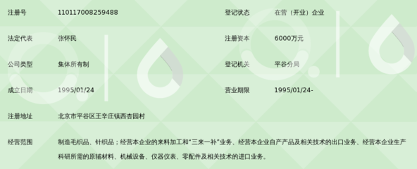 北京乐政务毛织品集团